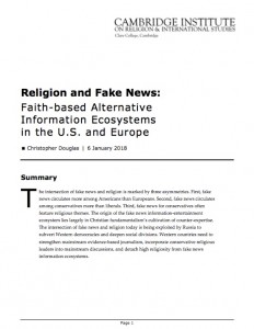 Religion and Fake News cover